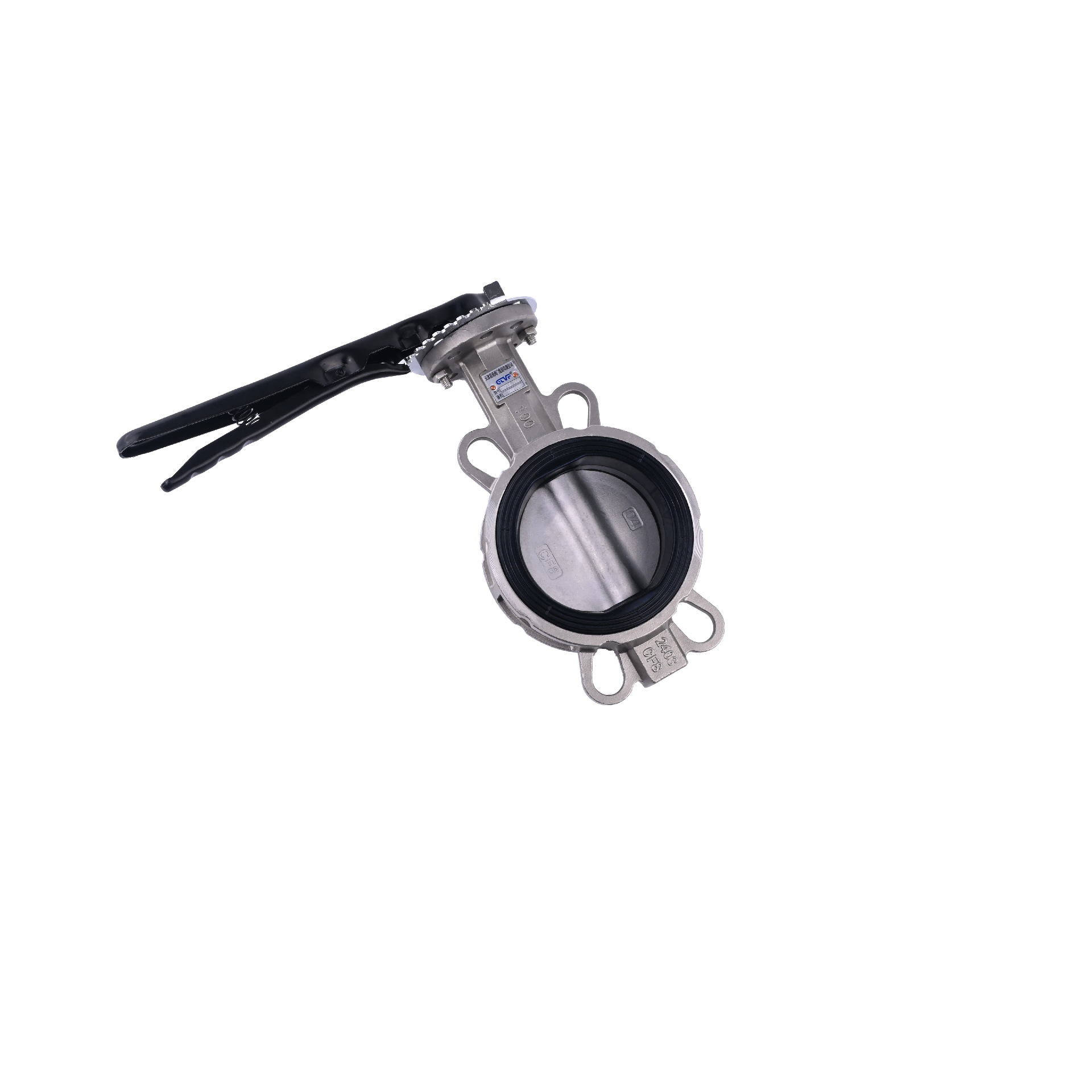 手動蝶閥廠家-手柄不銹鋼蝶閥D71X-16P